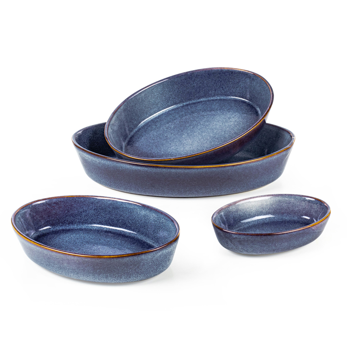 4PC Oval Baker