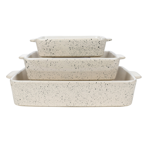 3PCS Rectangular Baking Dish